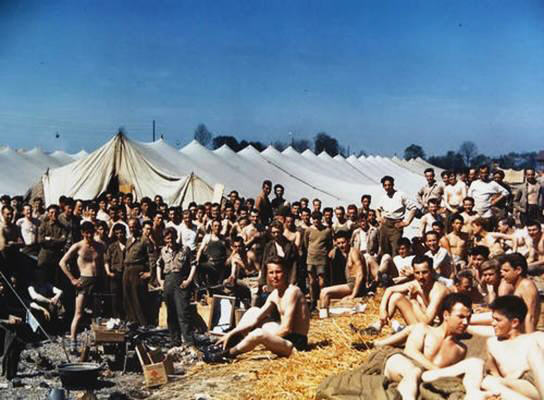Stalag VII A, Mai 1945, befreite Amerikanische Soldaten