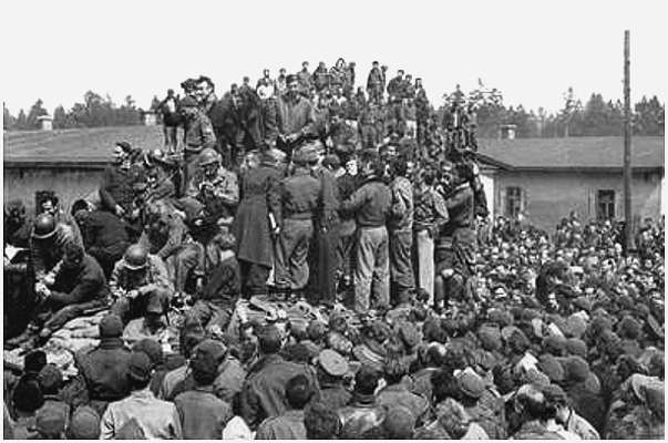 Liberation Day, Stalag VII A, Moosburg, Germany - April 29, 1945
