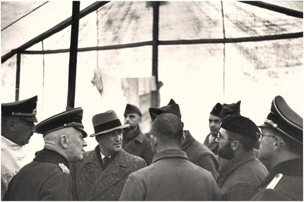 Moosburg Stalag VII A, 1941, Inspektion durch das IRK aus Genf