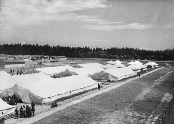 Stalag VII A, Zeltlager 1940