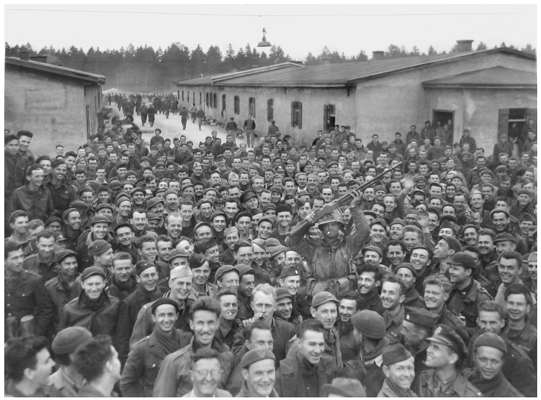 Liberation Day, Stalag VII A, Moosburg, Germany - April 29, 1945