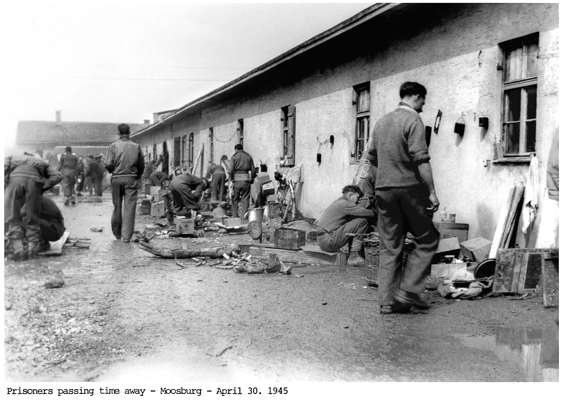 Stalag VII A 30. April 1945, Zeitvertreib der Gefangenen