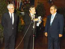 Etienne Audfray, Herbert Franz und Michel Dorard