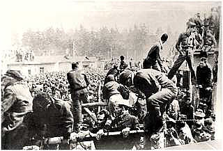 Liberation Day, Stalag VII A, Moosburg, Germany - April 29th 1945
