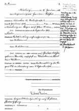 Sterbeurkunde Hermann Metzker *1907 †1946