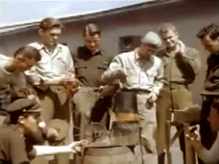 Filmaufnahmen der Amerikaner nach der Befreiung April 1945