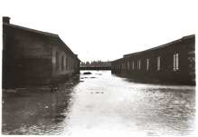 Stalag VII A, Hochwasser Juni 1940