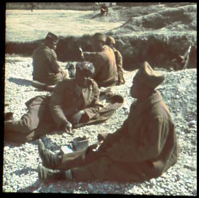 Moosburg Stalag VIIA, Farb-Dia Fr�hjahr 1940