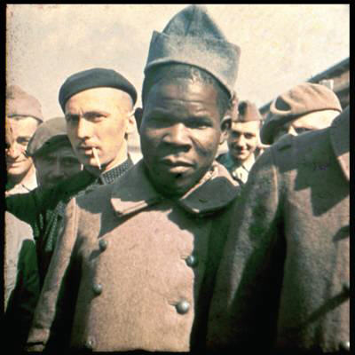 Moosburg Stalag VIIA, Farb-Dia Fr�hjahr 1940