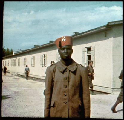 Moosburg Stalag VIIA, Farb-Dia Fr�hjahr 1940