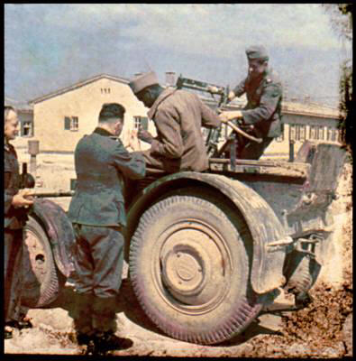 Moosburg Stalag VIIA, Farb-Dia Fr�hjahr 1940