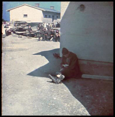 Moosburg Stalag VIIA, Farb-Dia Fr�hjahr 1940