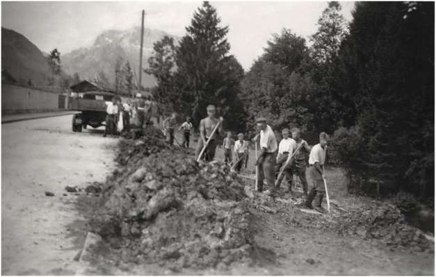 Moosburg Stalag VII A, Kriegsgefangene polnische Soldaten, Arbeitseinsatz in Kaprun