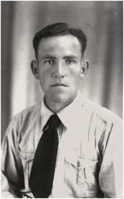 Moosburg Stalag VII A, Franz�sischer Kriegsgefangener Nr. 117 Jacques Garees  (Arbeitseinsatz in der Sp�rrerau)