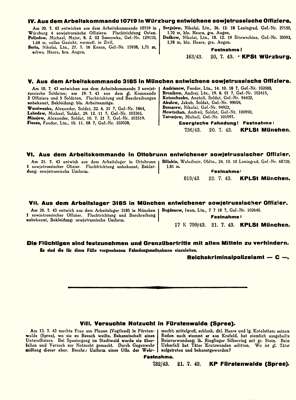 Entwichene Kriegsgefangene, Reichskriminalpolizeiamt Berlin, Mai 1944