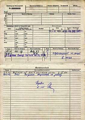 Personalkarte 95564, TSCHEREDA Iwan, USSR