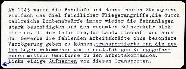 Beschreibung der Bilder im Album 1 von Josef Schmidt