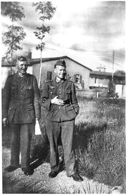 Moosburg Stalag VII A, Deutsche Sanit�tssoldaten