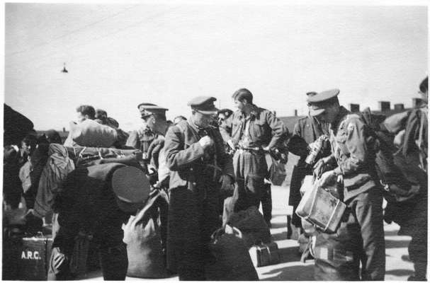 Moosburg Stalag VII A, 1943/1944 - englische Offiziere