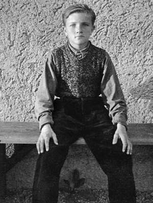 Moosburg Stalag VII A, Serbischer Jugendlicher