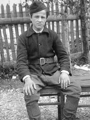 Moosburg Stalag VII A, Serbischer Jugendlicher