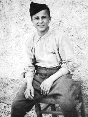 Moosburg Stalag VII A, Serbischer Jugendlicher