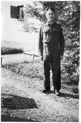 Moosburg Stalag VII A, serbischer Jugendlicher