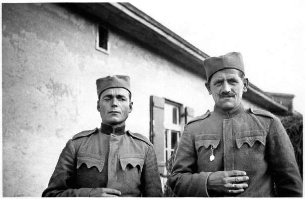 Moosburg Stalag VII A - zwei Serben