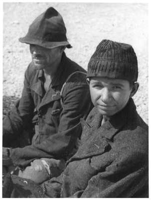 Moosburg Stalag VII A Juli 1944 - Albanischer Bandit