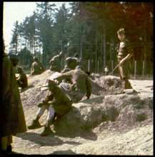 Stalag VIIA, Farb-Dia Fr�hjahr 1940