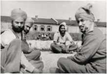 Kriegsgefangene britische Kolonialsoldaten (Inder)