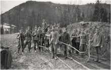 Kriegsgefangene polnische Soldaten, Arbeitseinsatz in Kaprun