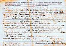 1942 Post f�r den Kriegsgefangenen Vukotie Nikola in Stalag VII A, Gefangenennummer 89631 von Popovic Dusan, Serbien