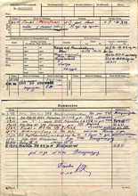 Personalkarte 102027, KONDENKO Michail, Major USSR