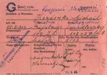 Lagerlazarett Stalag VII A  24.09.1943, Formblatt 5a