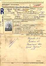 Personalkarte 102640, BOGDANOW Iwan, Leutnant, USSR