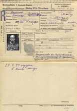 Personalkarte 103018, WASLENIKOW Aleksandr, Major, USSR