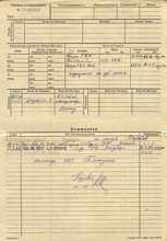 Personalkarte 103018, WASLENIKOW Aleksandr, Major, USSR