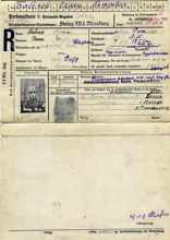 Personalkarte 103082, BABELEW Semjon, Leutnant