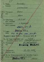 Abgangsmeldung 103414, LANKEWITSCH Boris, Oberleutnant USSR