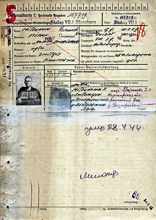 Personalkarte 107719, MITJWKOV Stepan, USSR