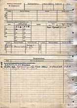 Personalkarte 107719, MITJWKOV Stepan, USSR