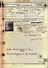 Personalkarte 98576, SWONARJOW Anton, USSR