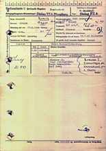 Personalkarte 98683, WLASSOW Fjodor, USSR