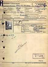 Personalkarte 99208, AGAPOW Iwan, USSR