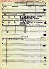 Personalkarte 99732, NEWOSTRUJEW Fjodor, USSR