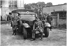 Stalag VII A, Krankenwagen des Lagers