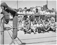 August 1944 - nach dem Boxkampf
