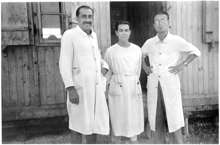 Stalag VII A, �rzte: Serbe, Franzose, Serbe
