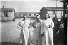 Stalag VII A, 2 �rzte und deutsche Krankenschwester